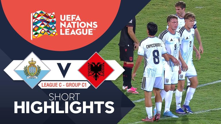 ไฮไลท์ฟุตบอล ยูฟ่า เนชั่นส์ลีก : San Marino vs Albania (30-09-69)