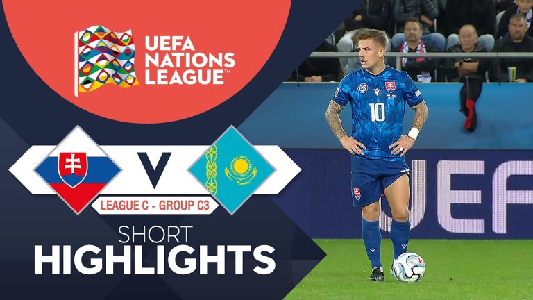 ไฮไลท์ฟุตบอล ยูฟ่า เนชั่นส์ลีก : Slovakia vs Kazakhstan (30-09-69)