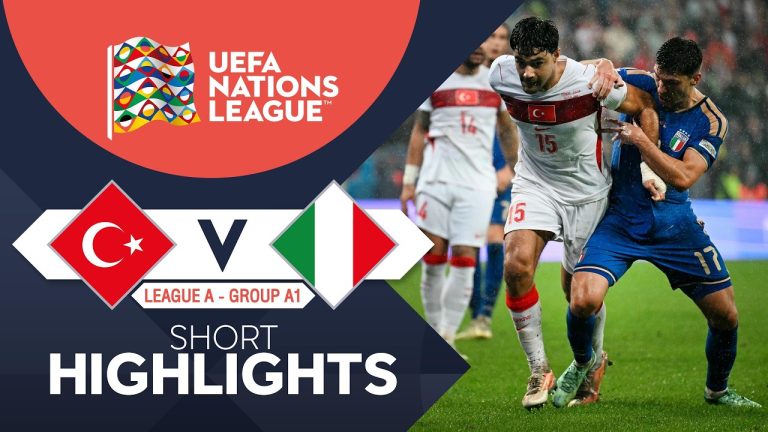 ไฮไลท์ฟุตบอล ยูฟ่า เนชั่นส์ลีก : Turkiye vs Italy (29-09-69)