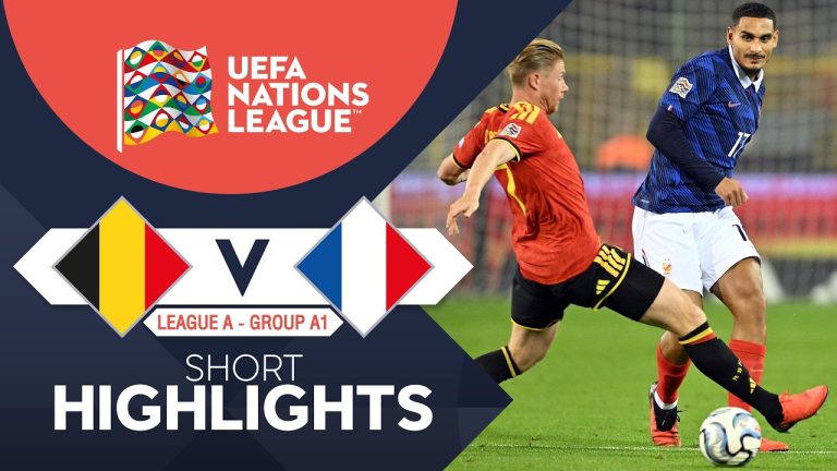 ไฮไลท์ฟุตบอล ยูฟ่า เนชั่นส์ลีก : Belgium vs France (29-09-69)