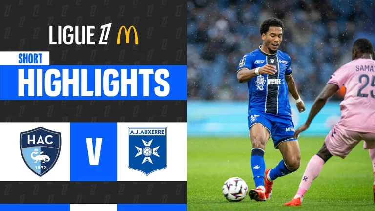 ไฮไลท์ฟุตบอล ลีกเอิง : Le Havre vs Auxerre (18-10-69)