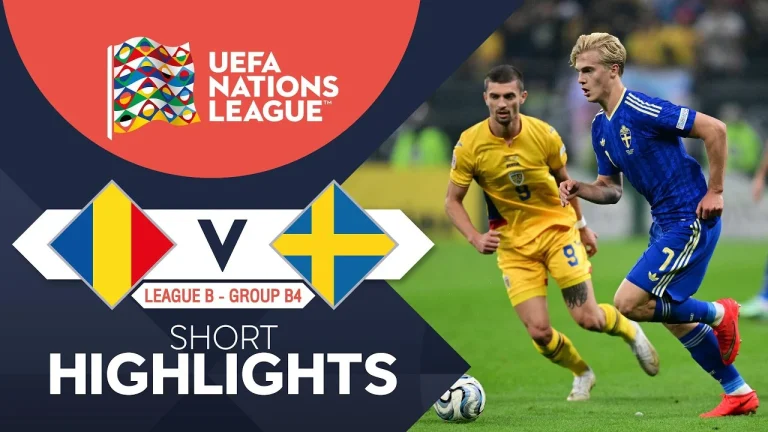 ไฮไลท์ฟุตบอล ยูฟ่า เนชั่นส์ลีก : Romania vs Sweden (06-10-69)