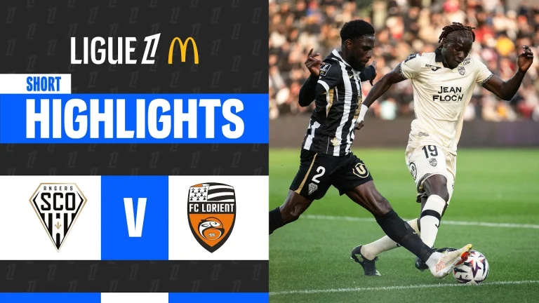 ไฮไลท์ฟุตบอล ลีกเอิง : Angers vs Lorient (25-10-69)