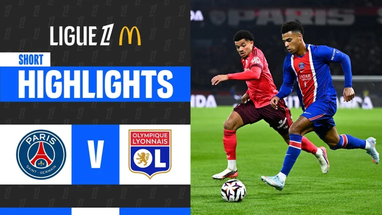ไฮไลท์ฟุตบอล ลีกเอิง : Paris Saint-Germain vs Lyon (27-10-69)