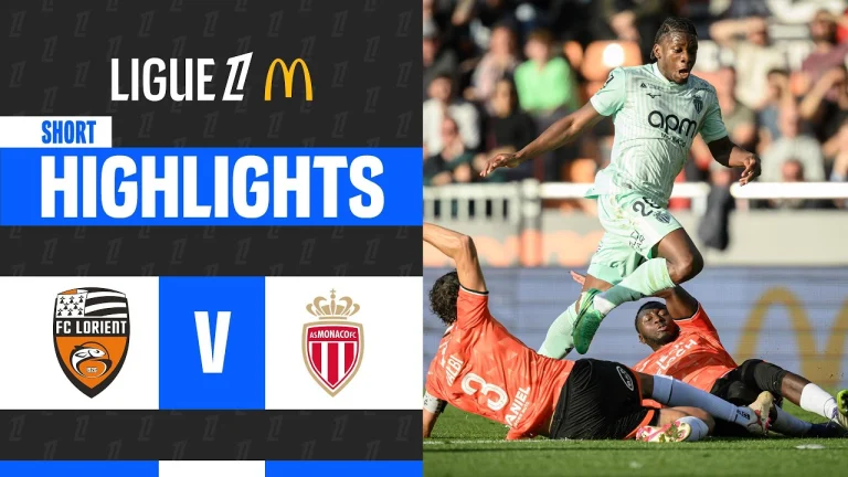 ไฮไลท์ฟุตบอล ลีกเอิง : Lorient vs Monaco (18-10-69)