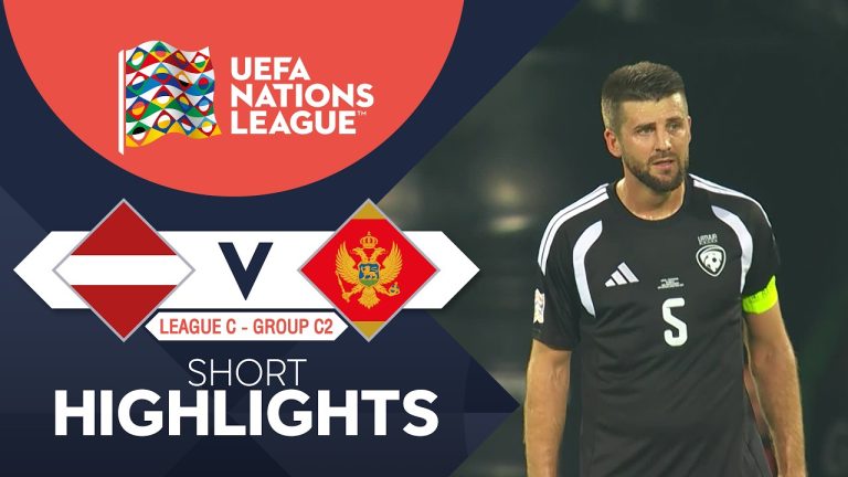 ไฮไลท์ฟุตบอล ยูฟ่า เนชั่นส์ลีก : Latvia vs Montenegro (02-10-69)