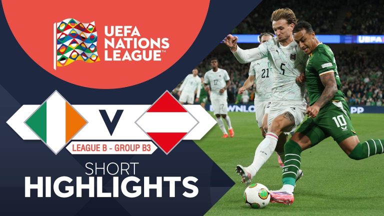 ไฮไลท์ฟุตบอล ยูฟ่า เนชั่นส์ลีก : Republic of Ireland vs Austria (02-10-69)