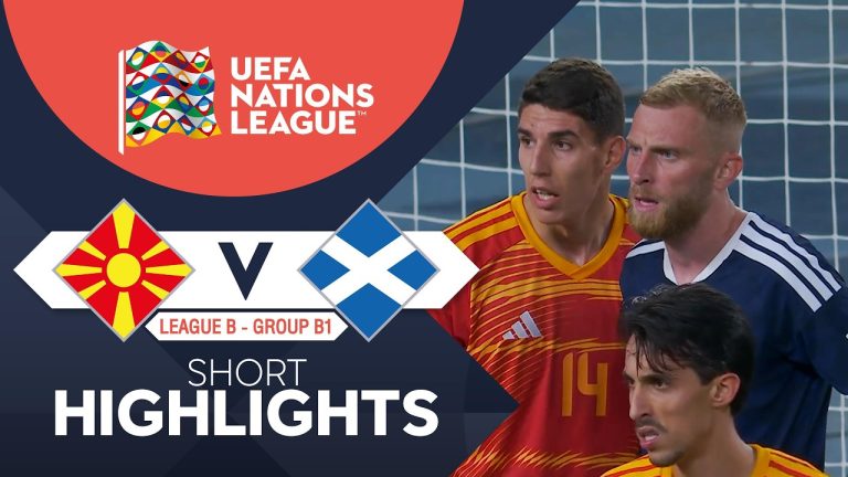 ไฮไลท์ฟุตบอล ยูฟ่า เนชั่นส์ลีก : North Macedonia vs Scotland (04-10-69)
