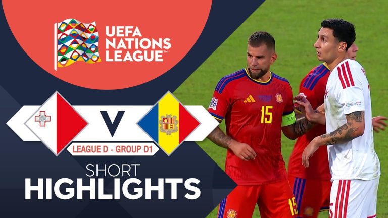 ไฮไลท์ฟุตบอล ยูฟ่า เนชั่นส์ลีก : Malta vs Andorra (04-10-69)