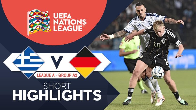 ไฮไลท์ฟุตบอล ยูฟ่า เนชั่นส์ลีก : Greece vs Germany (05-10-69)