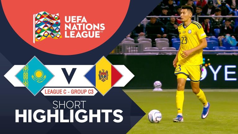 ไฮไลท์ฟุตบอล ยูฟ่า เนชั่นส์ลีก : Kazakhstan vs Moldova (02-10-69)