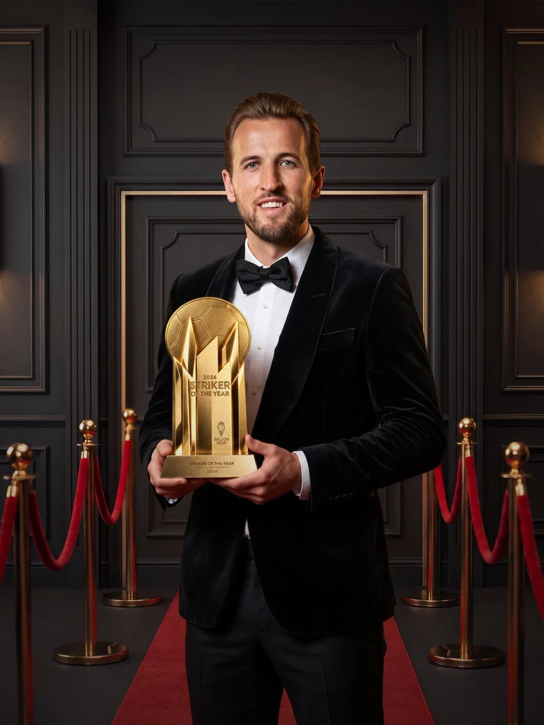 แฮร์รี เคน คว้ารางวัล Gerd Müller Award ซิวสุดยอดกองหน้า บัลลงดอร์ 2026